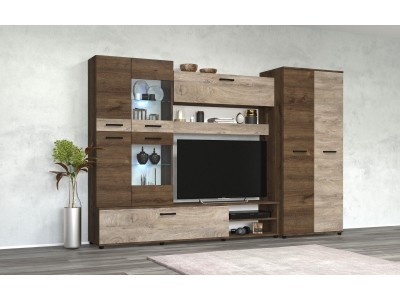 Σύνθετο Arizona (maroon δρυς/norte δρυς)